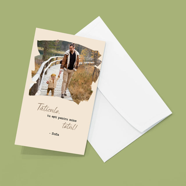 Fotografie Si Semnătură: Un Laur Pentru Tata - Set Mare Fotografii Pliante