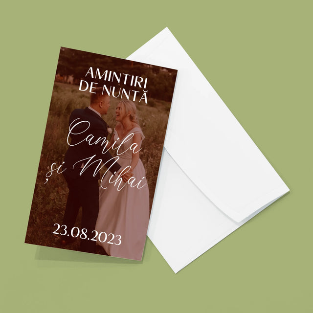 Colaj De Fotografii: Amintiri De Nuntă - Set Mare Fotografii Pliante