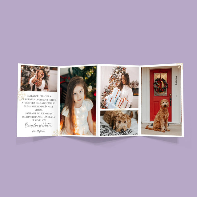 Colaj De Fotografii: Urări De Sărbători - Set Mare Fotografii Pliante