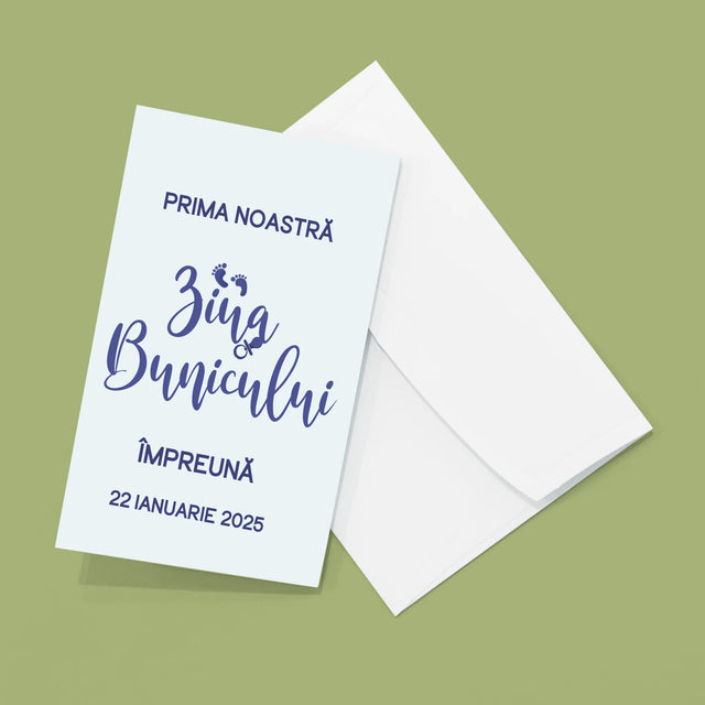 Colaj De Fotografii: Prima Ziua Bunicului - Set Mare Fotografii Pliante