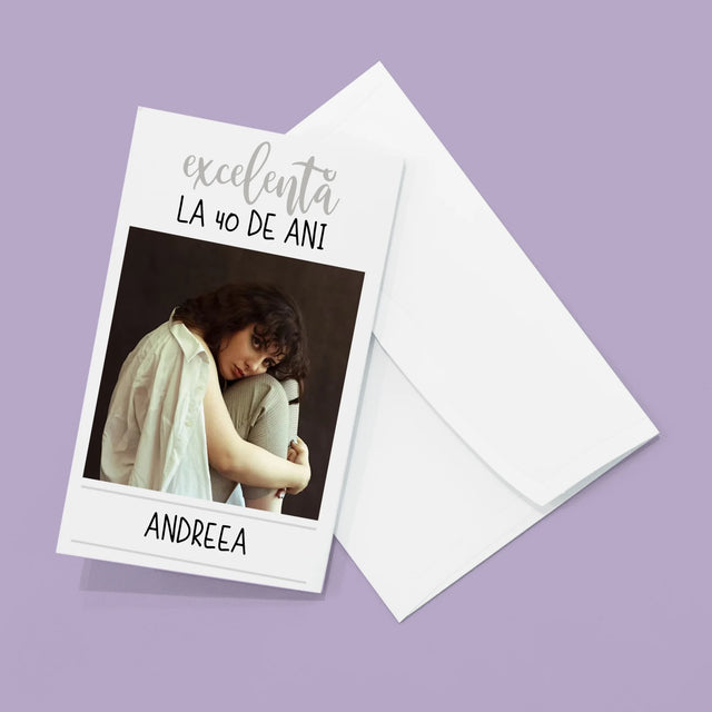 Colaj De Fotografii: Excelentă La 40 De Ani - Set Mare Fotografii Pliante