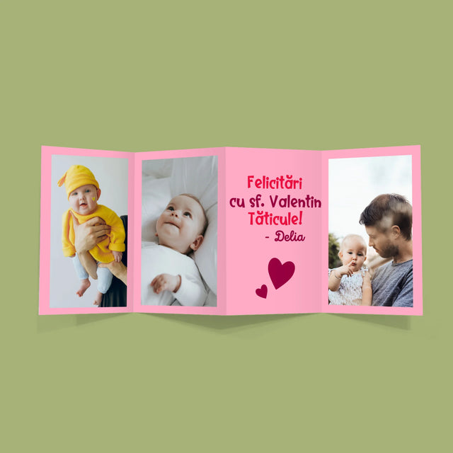 Fotografie Si Semnătură: Sf. Valentin Pentru Tată - Set Mare Fotografii Pliante