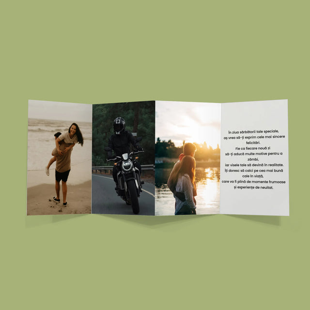 Fotografie Si Semnătură: Te Iubesc Cu Viteză Maximă - Set Mare Fotografii Pliante