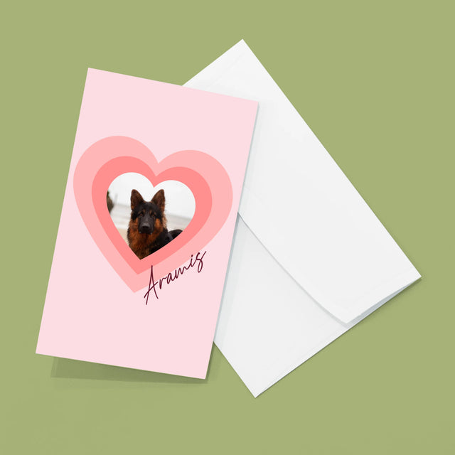 Fotografie Si Semnătură: Fotografia Cățelușului În Inimă - Set Mare Fotografii Pliante