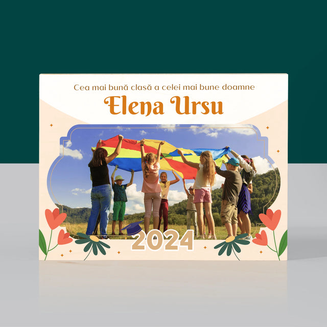 Fotografie Si Semnătură: Cea Mai Bună Clasă - Imprimare Pe Lemn (Horizontală)