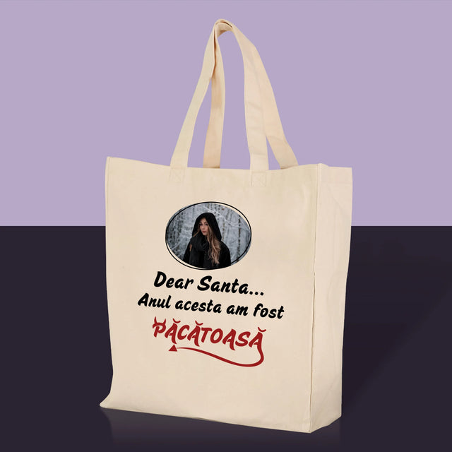 Fotografie Si Semnătură: Păcătoasă - Sacoșă De Pânză