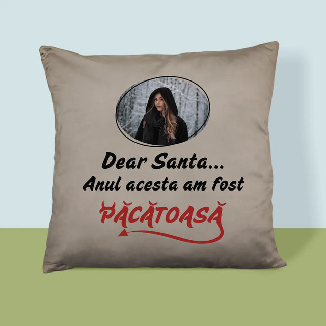 Fotografie Si Semnătură: Păcătoasă - Pernă (Cu Fotografie)