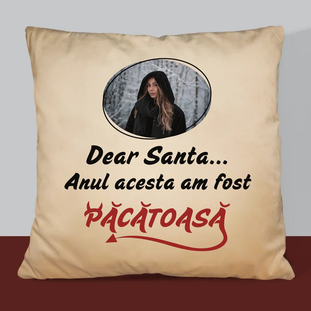 Fotografie Si Semnătură: Păcătoasă - Pernă (Cu Fotografie)