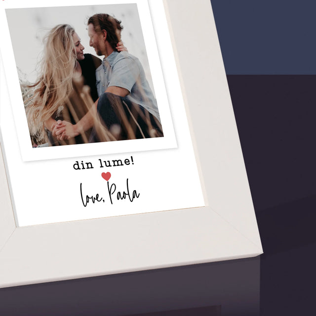 Fotografie Si Semnătură: Pentru Cel Mai Bun Băiat - Ramă Pentru Fotografii (Horizontală)