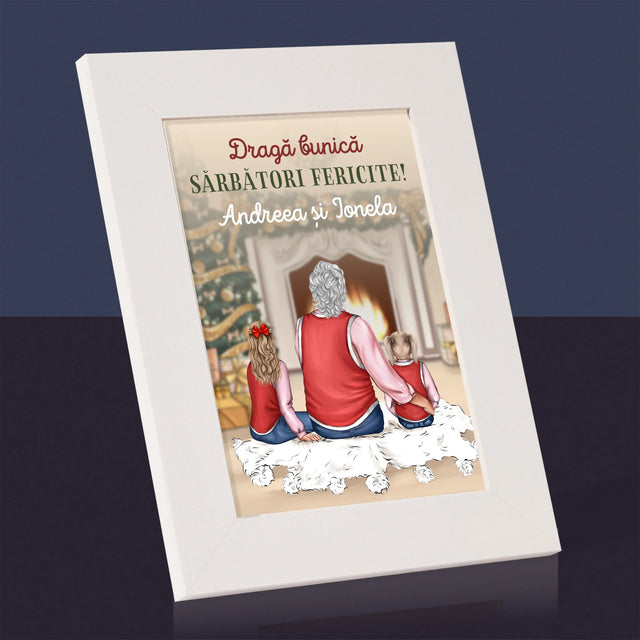 Creator De Personaj: Bunico, Sărbători Fericite - Ramă Pentru Fotografii (Horizontală)