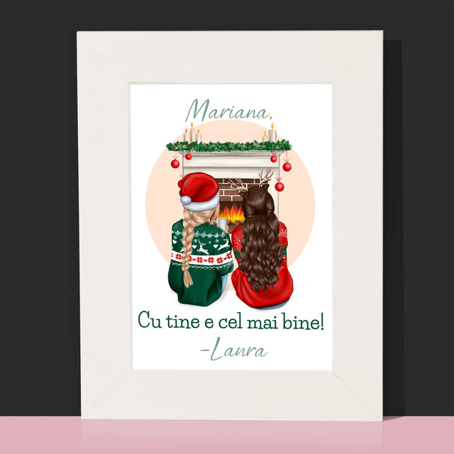 Creator De Personaj: Cele Mai Bune Prietene De Sărbători - Ramă Pentru Fotografii (Horizontală)