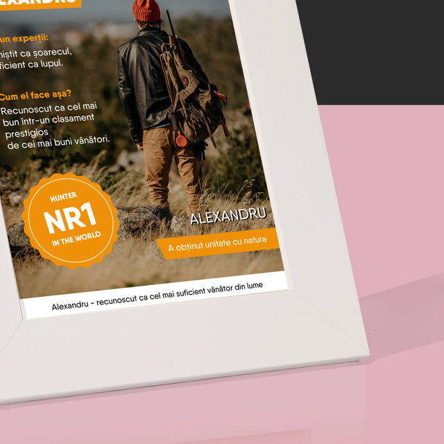 Copertă Derevistă: Best Hunter - Ramă Pentru Fotografii (Horizontală)