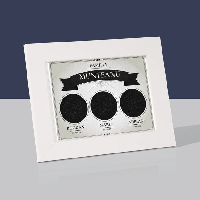 Harta Stelelor: Harta Stelelor: Familie - Ramă Pentru Fotografii (Verticală)