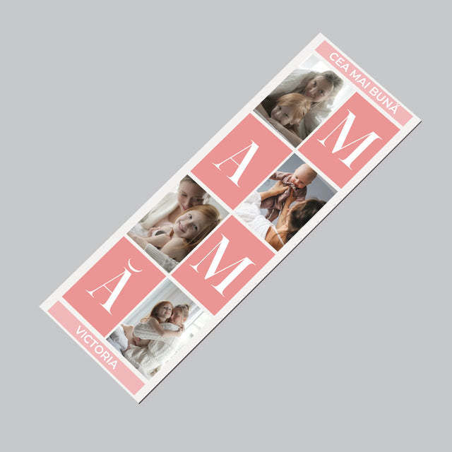 Colaj De Fotografii: Cea Mai Bună Mamă Colaj - Magnet Pe Fregider