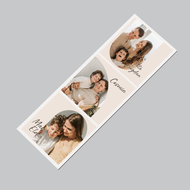 Fotografie Si Semnătură: Fotografia Familiei - Magnet Pe Fregider