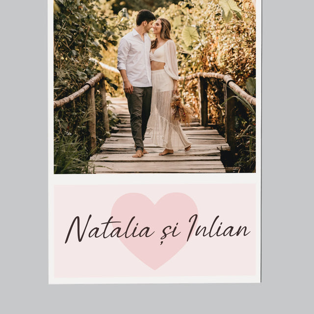 Colaj De Fotografii: A 5-A Aniversare A Nunții - Magnet Pe Fregider