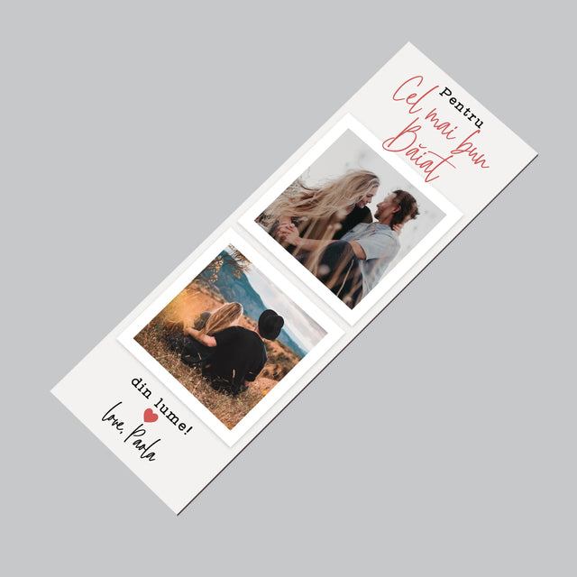 Fotografie Si Semnătură: Pentru Cel Mai Bun Băiat - Magnet Pe Fregider