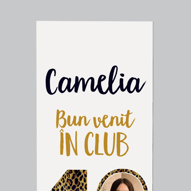 Fotografie Si Semnătură: Bun Venit În Clubul 40 - Magnet Pe Fregider