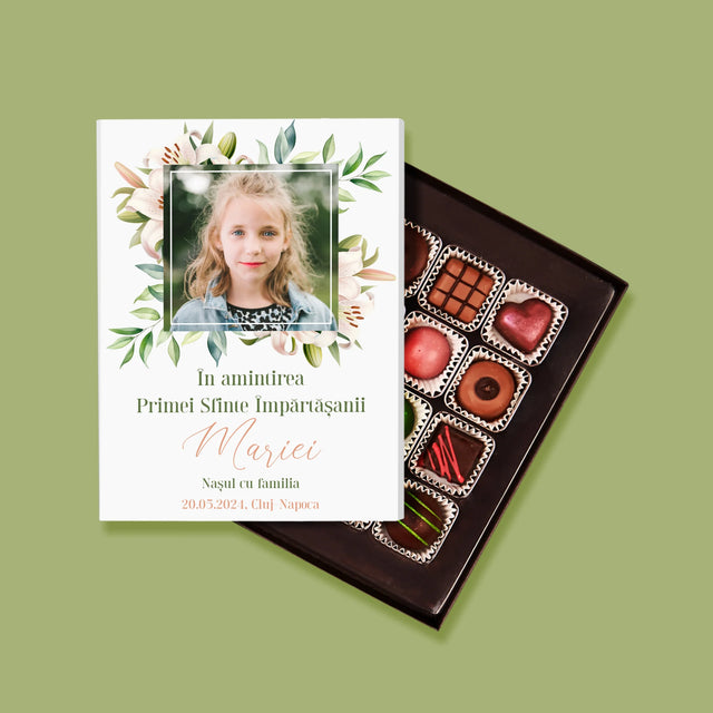 Fotografie Si Semnătură: Pentru Sărbătorirea Primei Împărtășiri - Praline