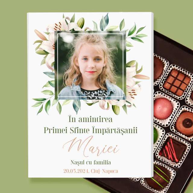 Fotografie Si Semnătură: Pentru Sărbătorirea Primei Împărtășiri - Praline