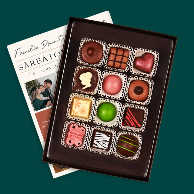 Colaj De Fotografii: Sărbători Fericite Urări - Praline