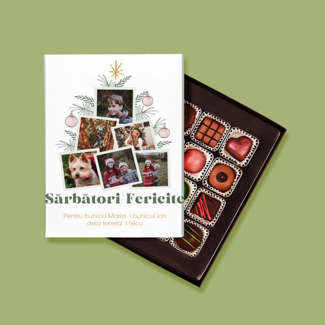 Colaj De Fotografii: Brad - Praline