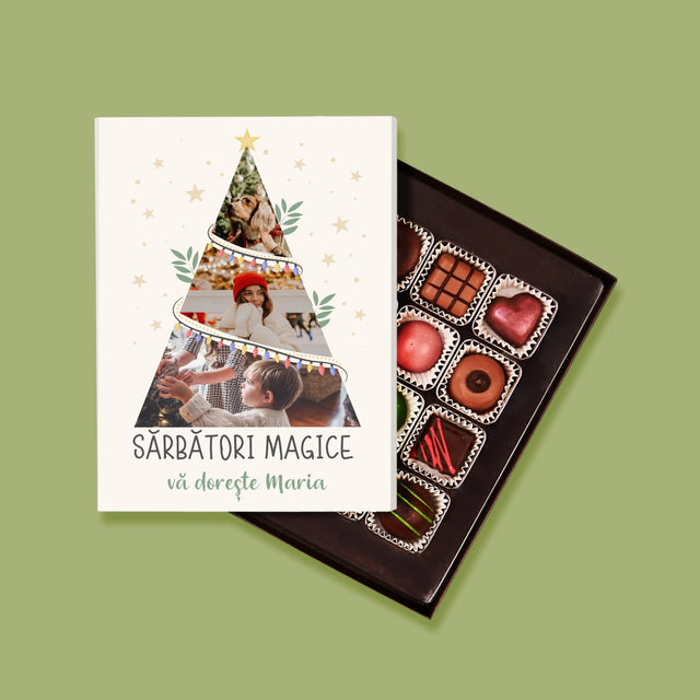 Colaj De Fotografii: Sărbători Magice Brad - Praline