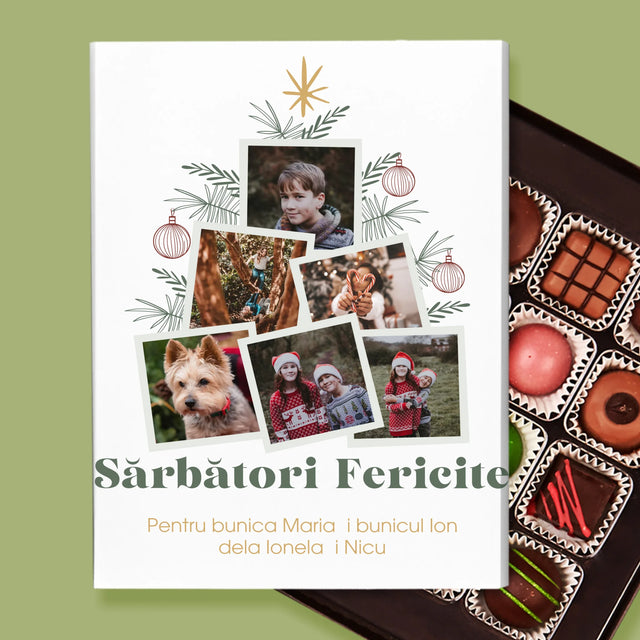 Colaj De Fotografii: Brad - Praline