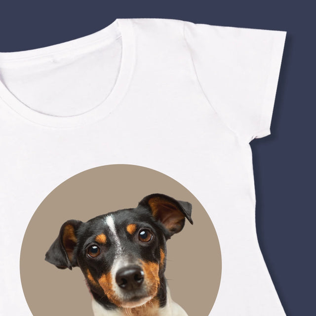 Fotografie Si Semnătură: Câinele Tău - Tricou Pentru Femei