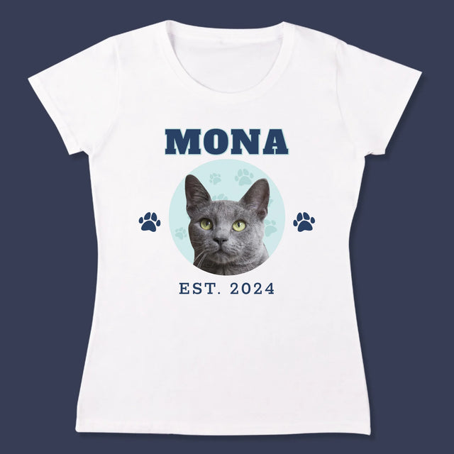 Personajul Tău: Mâțul Tău Varsity - Tricou Pentru Femei