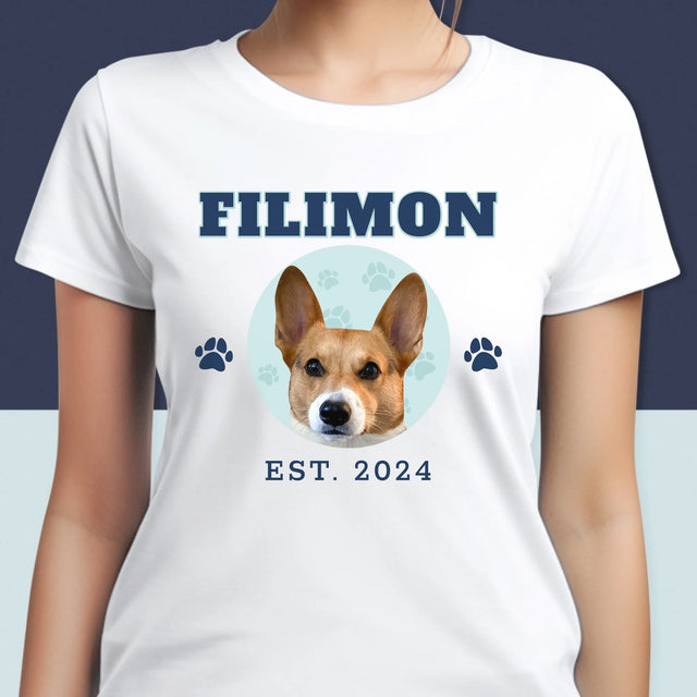 Personajul Tău: Câinele Tău Varsity - Tricou Pentru Femei