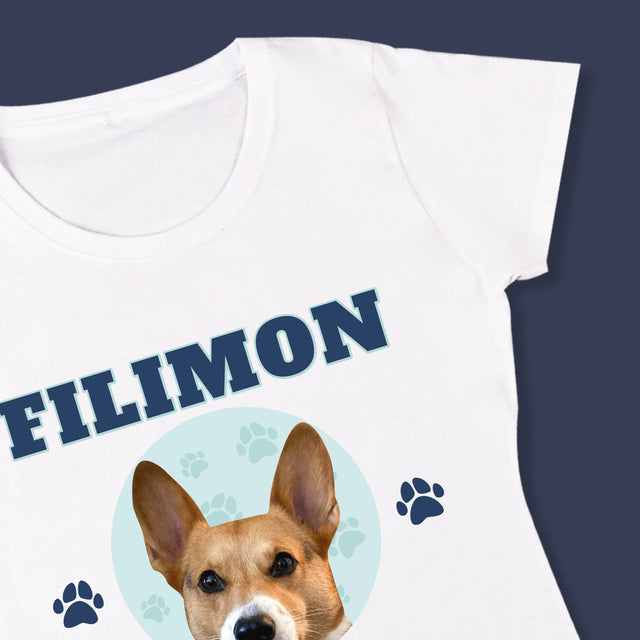 Personajul Tău: Câinele Tău Varsity - Tricou Pentru Femei