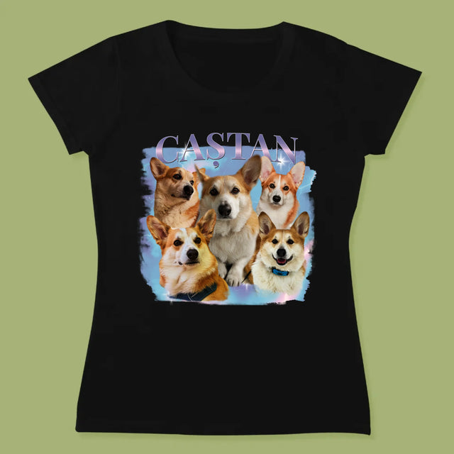 Personajul Tău: Bootleg Cu Cîinele Tău - Tricou Pentru Femei