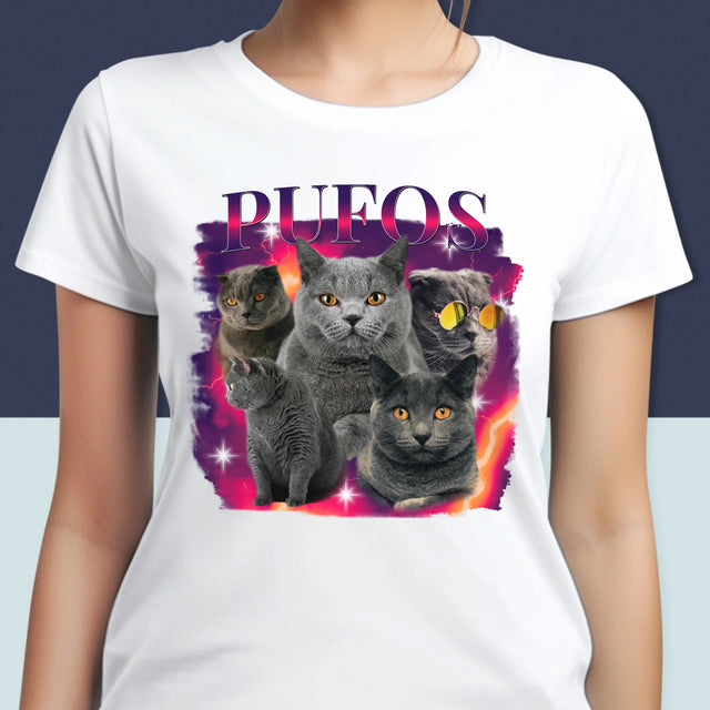 Personajul Tău: Bootleg Cu Pisicul Tău - Tricou Pentru Femei