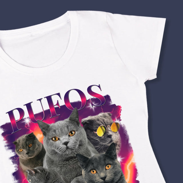 Personajul Tău: Bootleg Cu Pisicul Tău - Tricou Pentru Femei
