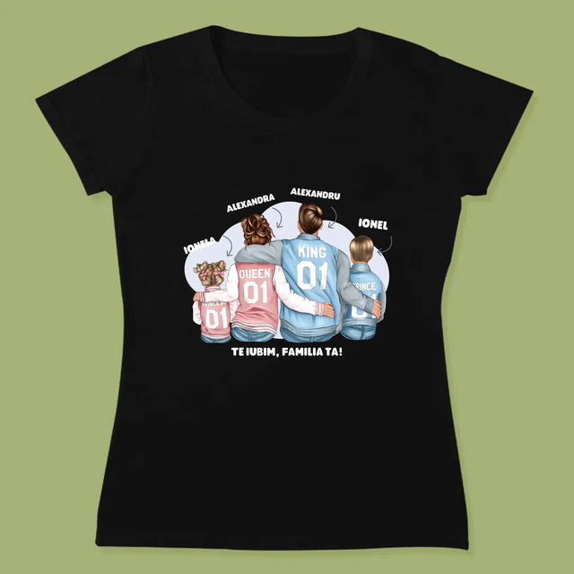 Creator De Personaj: Familia În Honoraci - Tricou Pentru Femei
