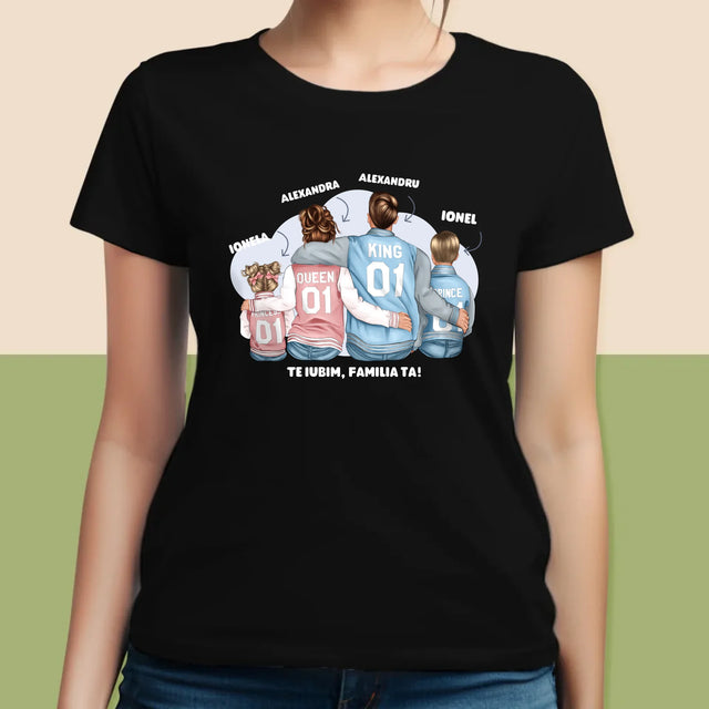 Creator De Personaj: Familia În Honoraci - Tricou Pentru Femei