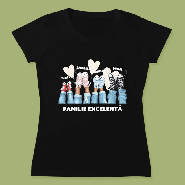 Creator De Personaj: Familia Teniși - Tricou Pentru Femei