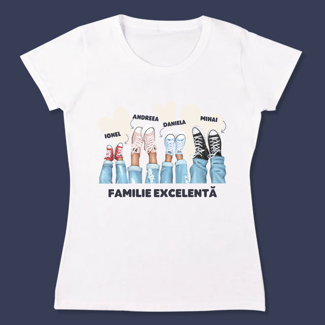 Creator De Personaj: Familia Teniși - Tricou Pentru Femei