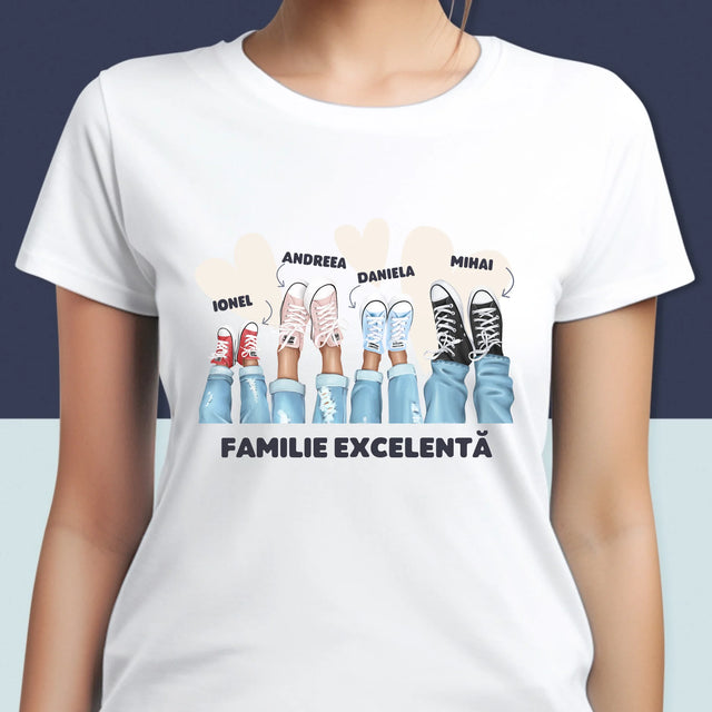 Creator De Personaj: Familia Teniși - Tricou Pentru Femei