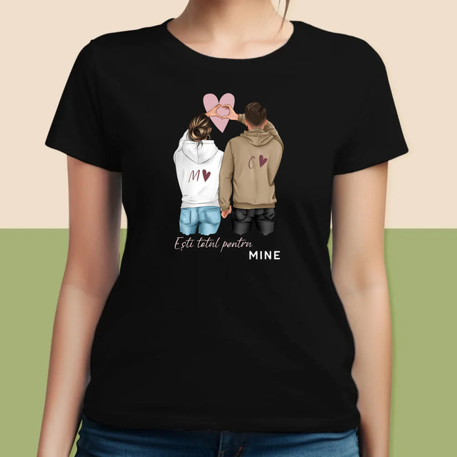 Creator De Personaj: Cuplu Inimă - Tricou Pentru Femei