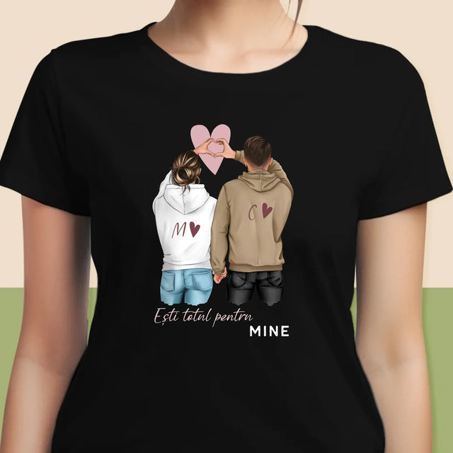 Creator De Personaj: Cuplu Inimă - Tricou Pentru Femei