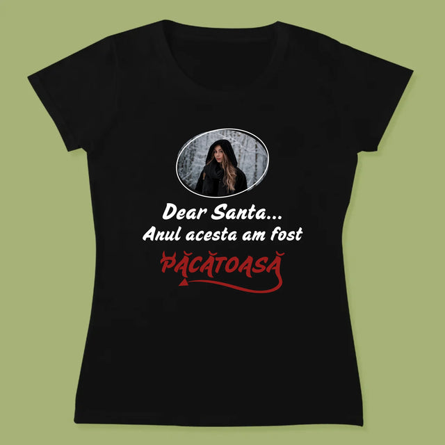 Fotografie Si Semnătură: Păcătoasă - Tricou Pentru Femei