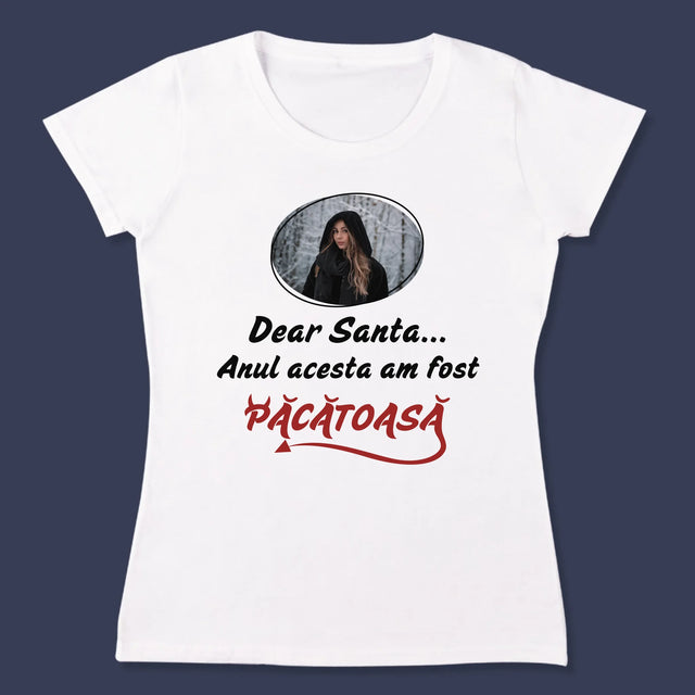 Fotografie Si Semnătură: Păcătoasă - Tricou Pentru Femei
