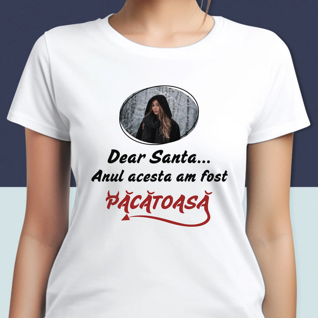 Fotografie Si Semnătură: Păcătoasă - Tricou Pentru Femei