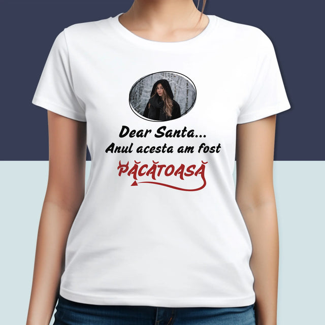 Fotografie Si Semnătură: Păcătoasă - Tricou Pentru Femei