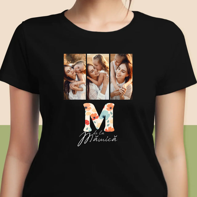 Colaj De Fotografii: M De La Mămică - Tricou Pentru Femei