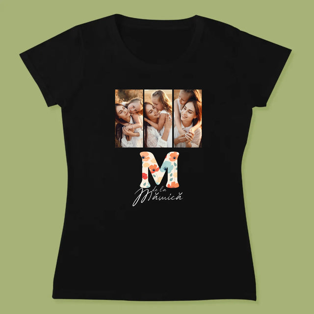 Colaj De Fotografii: M De La Mămică - Tricou Pentru Femei