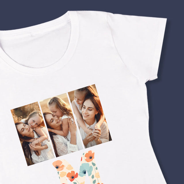 Colaj De Fotografii: M De La Mămică - Tricou Pentru Femei