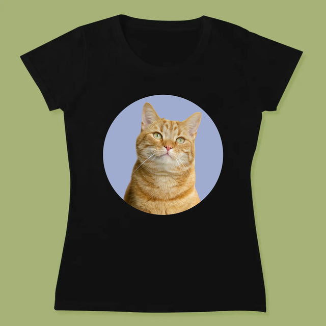 Fotografie Si Semnătură: Pisicul Tău - Tricou Pentru Femei